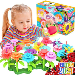 Flower Garden Building Toys for Girls