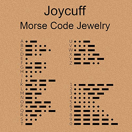 I Love You Morse Code Bracelets for Women