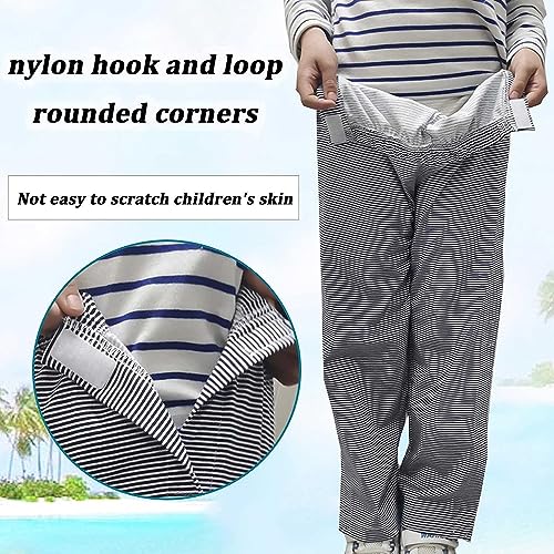 Daily Wear Post Surgery Tearaway Pants for Children Patient Care Pants Hook &amp; Loop Closures, Easy to Wear and Take Off (Color : White, Size : 150CM)