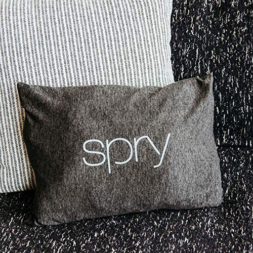 Spry Recovery Pillow | Supportive | Contouring Pillow with Adaptive Flo-Form Technology | Great for Special Needs Patients ( Charcoal)