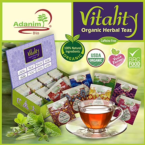 Organic Herbal Teas Vitality Gift Box sampler