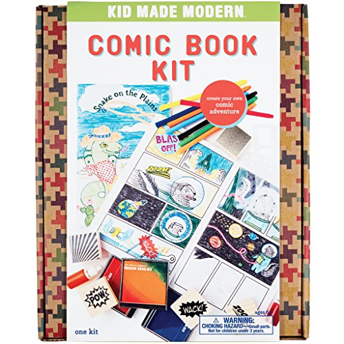 Craft Set - Kid Made Modern Comic Book Kit - Kids Arts and Crafts Toys, Storytelling for Kids