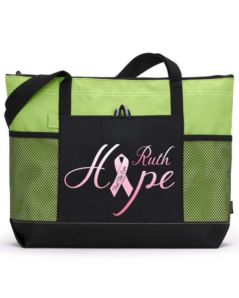 Personalized Hope Has a Name Tote Bag