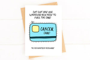 The Cancer Card Encouragement Card