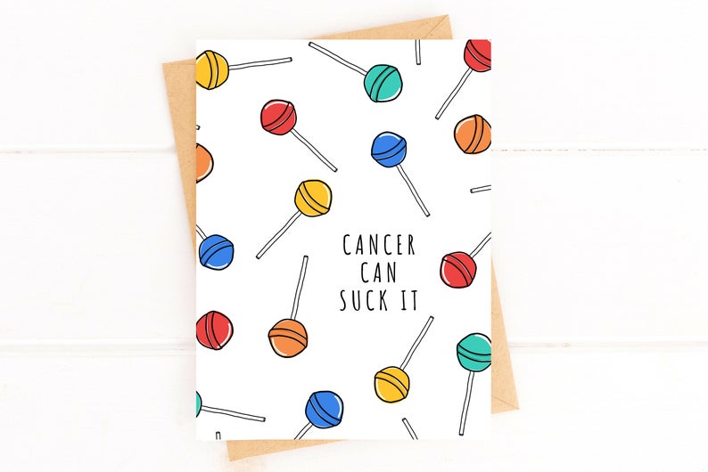Cancer Can Suck It Card