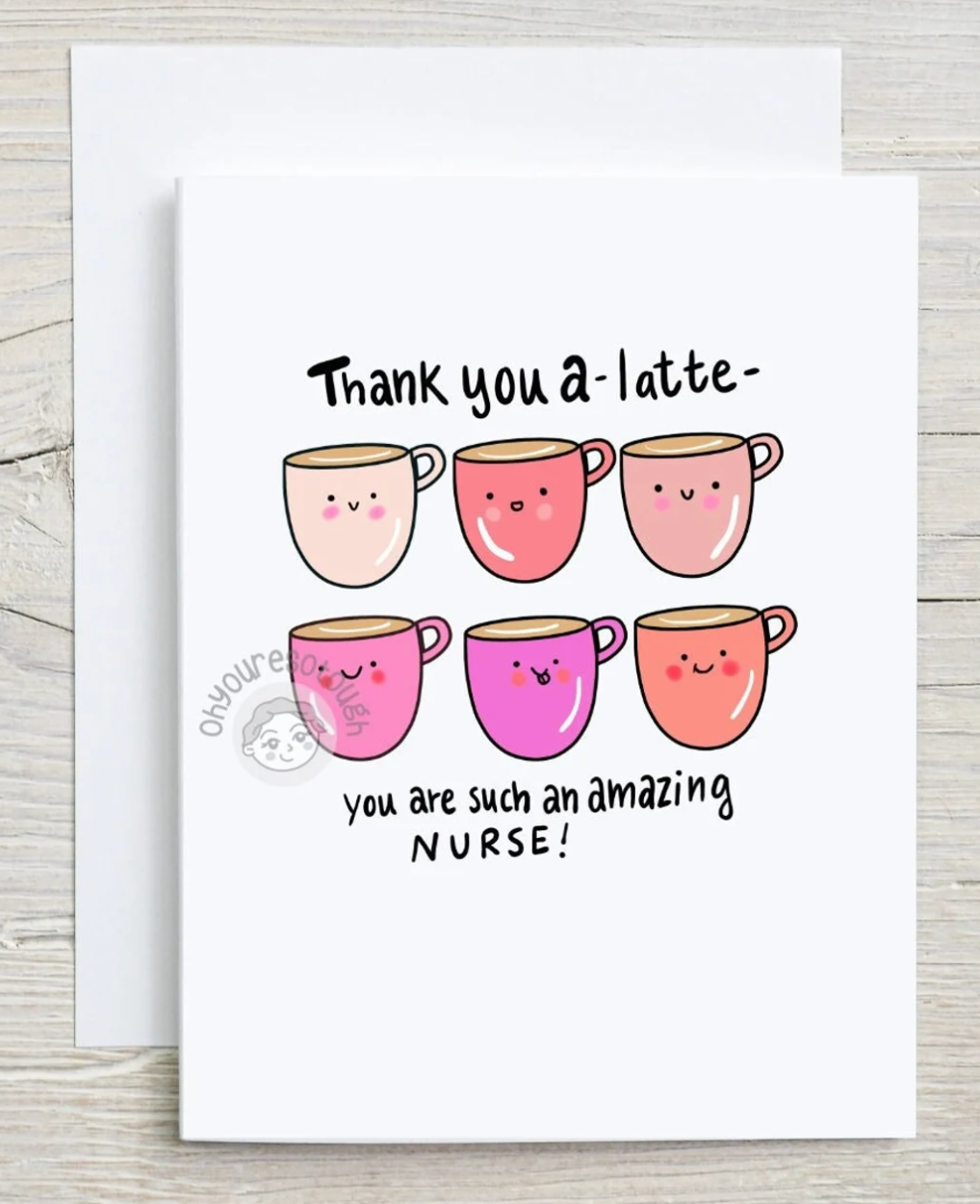 Nurse Thank You Card - Nurse Greeting Card
