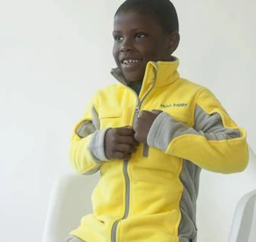 Boy's Cozy Fleece Chemotherapy Jacket