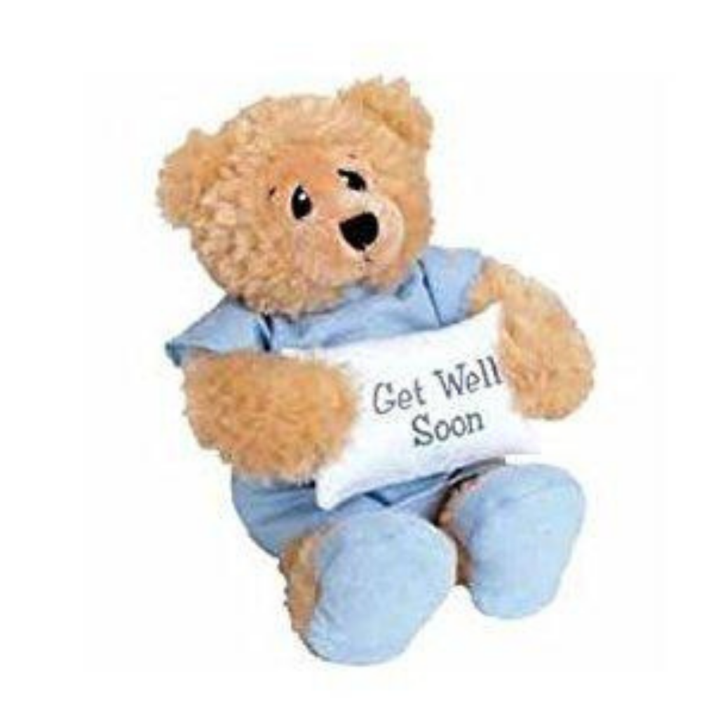 Get Well Soon Patient Bear