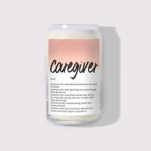 Caregiver Thank You Gift Natural Soy Candle