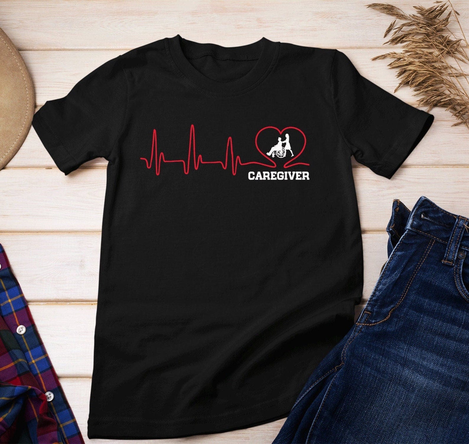 Heartbeat Caregiver T-Shirt