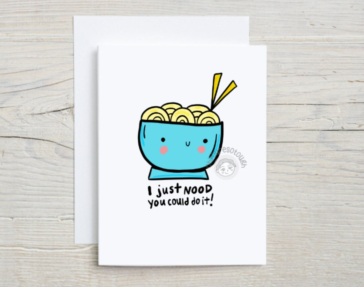 Cute Chemo Card - Noodles